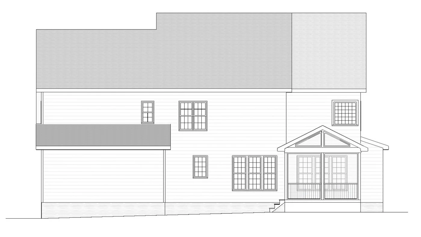 Existing Rear Elevation