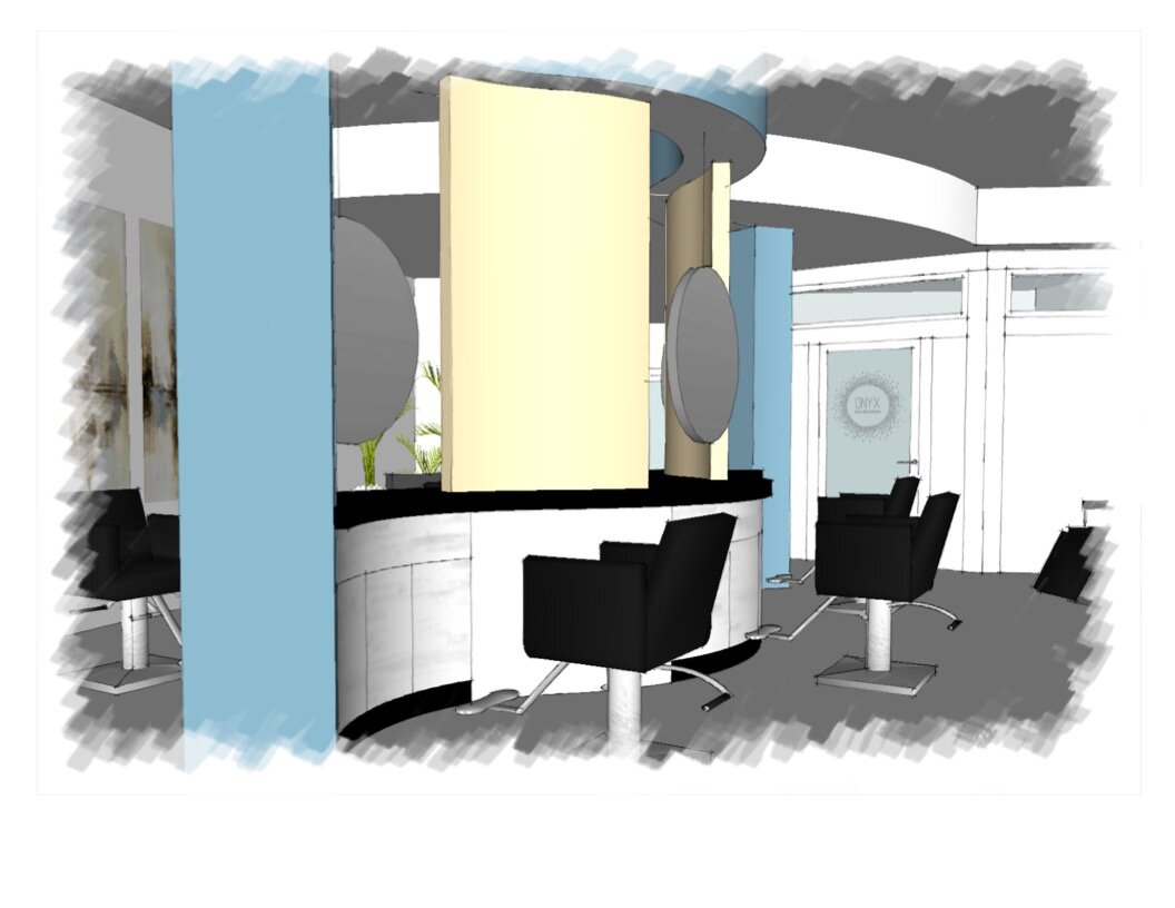 Onyx Modern Urban Hair Salon — Dawn Christine, Architect PLLC