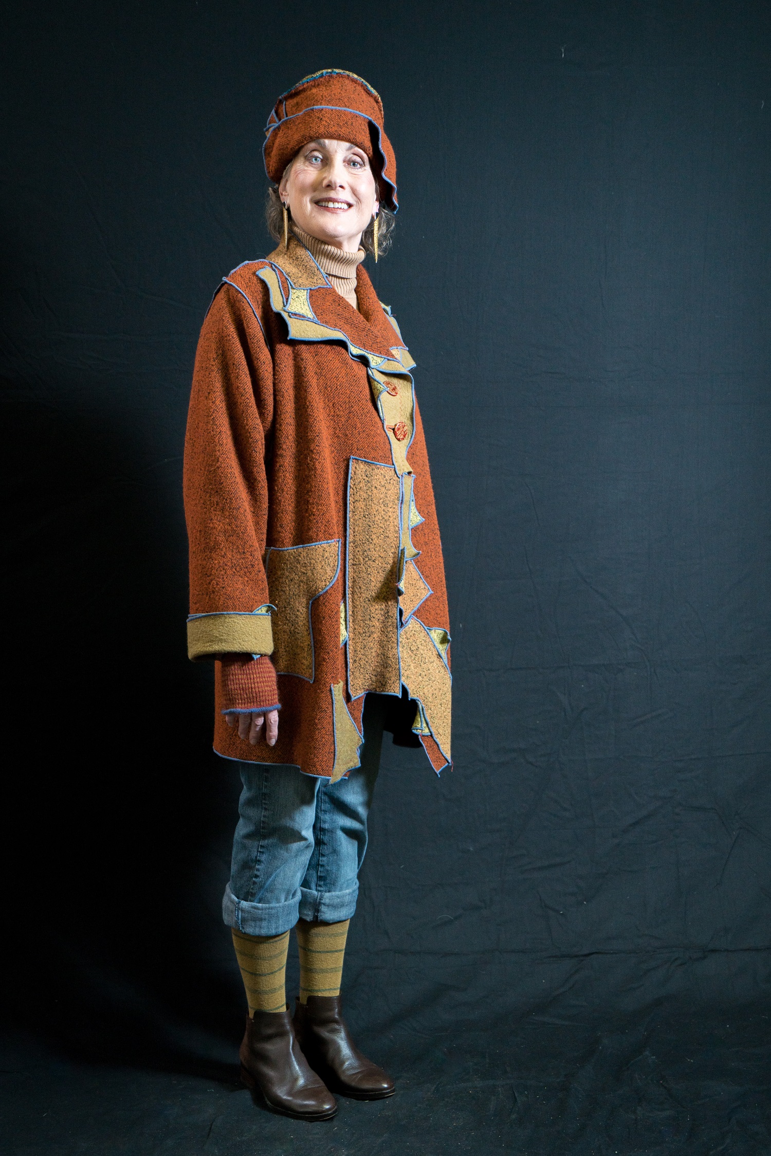 Short Coat “Oranges”