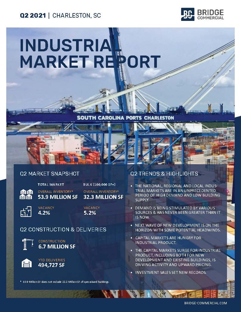 Q2 2021 Charleston Industrial Market Report_Bridge Commercial_Page_1.jpg