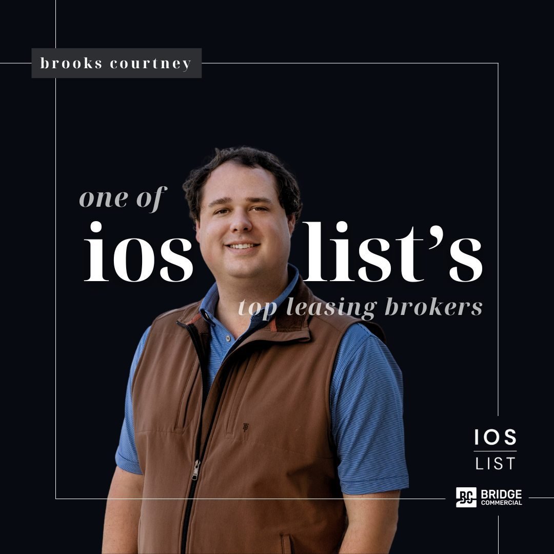 Brooks Courtney was recently named to IOS List&rsquo;s top Industrial Outdoor storage leasing brokers in the U.S. Brooks helps both landlords and tenants with leasing, acquisition and disposition of outdoor storage properties around the Southeast. ⁠
