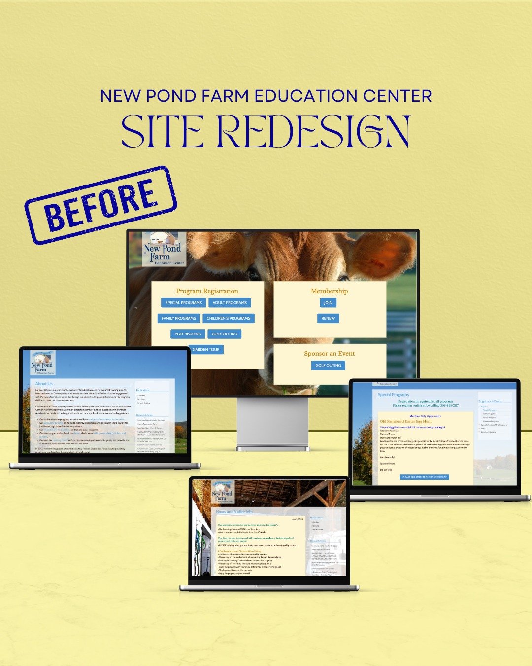 We are beyond thrilled to unveil the brand-new @newpondfarm website! 🎉 After more than a decade with their previous site&mdash;spanning nearly 200 pages of rich history&mdash;it was time for a fresh, modern, and user-friendly transformation.

At Soc