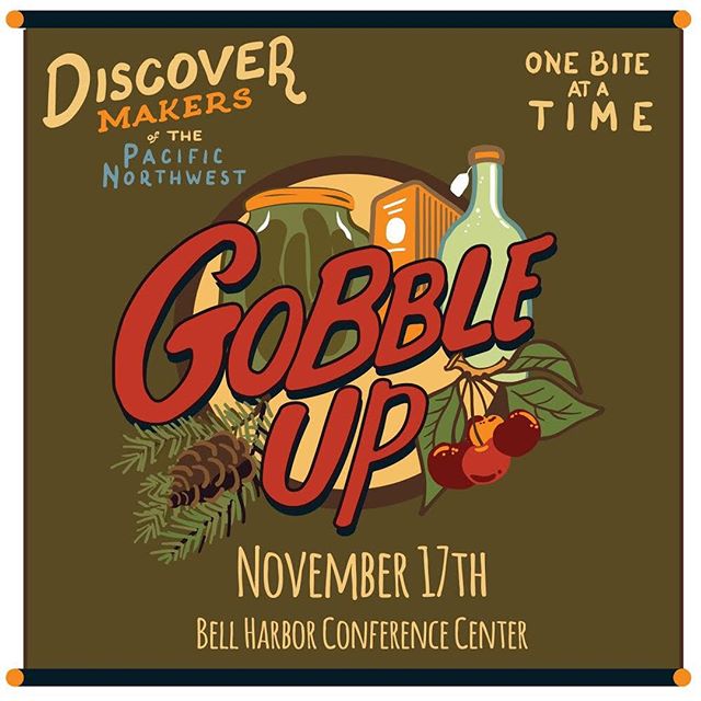 On the Saturday before Thanksgiving, come visit us @gobbleupseattle for some tasty holiday treats!