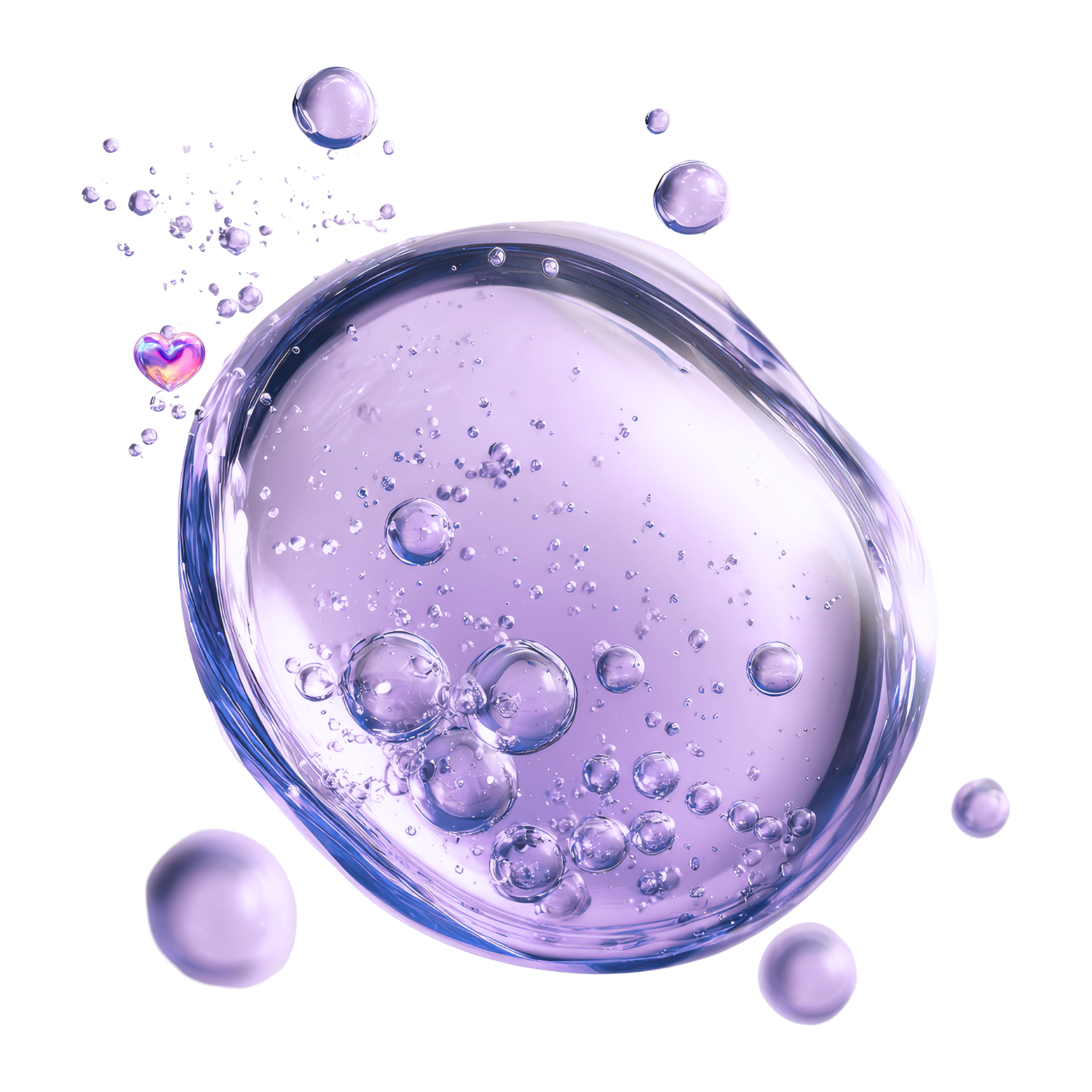 Skincare oil texture representing facial treatments