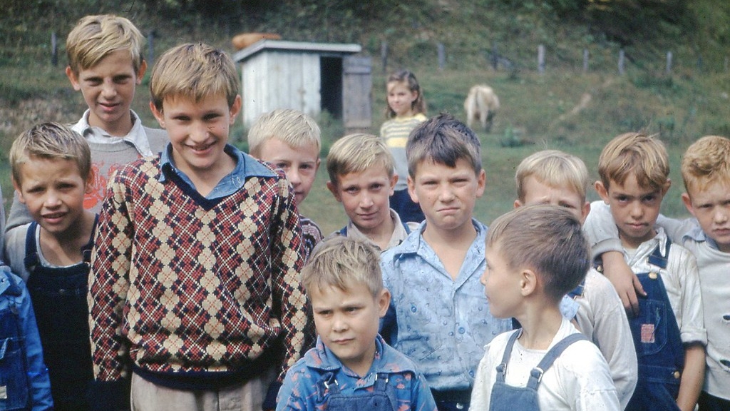 1950 October Children at Kemmer Gem School