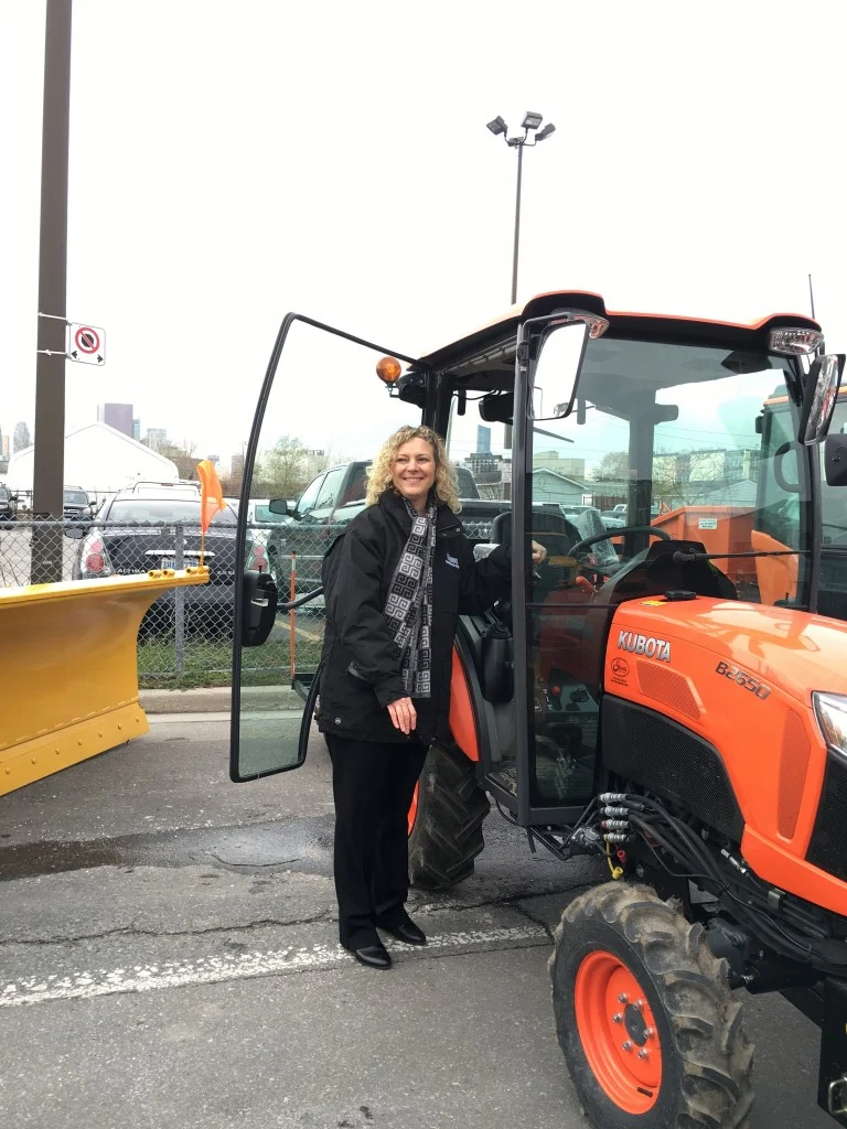As Chair of Public Works, I was pleased to show off the city’s arsenal of winter equipment!