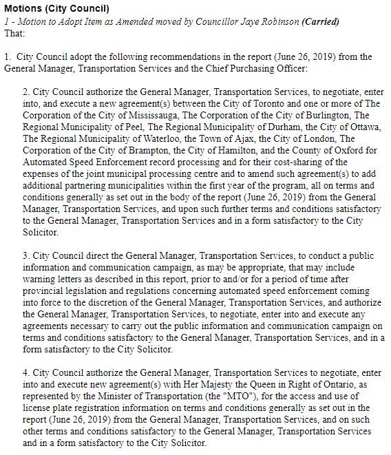 Update on Automated Speed Enforcement in Toronto