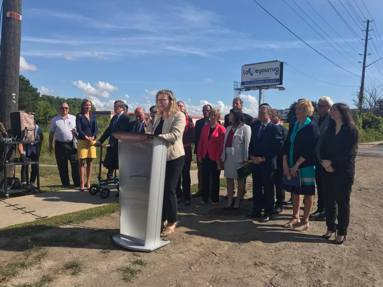 Announcing the Bloor-Yonge Capacity Improvement Project with all three levels of government, August 2019