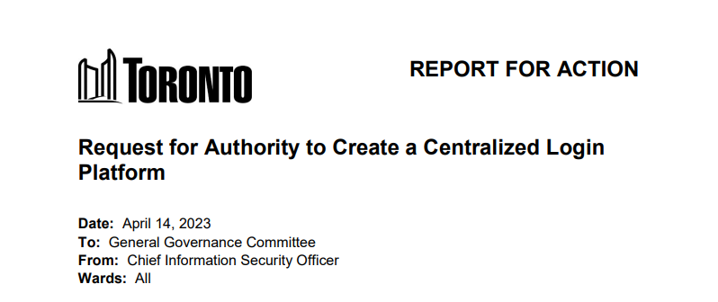 Simplifying Access to City Online Services