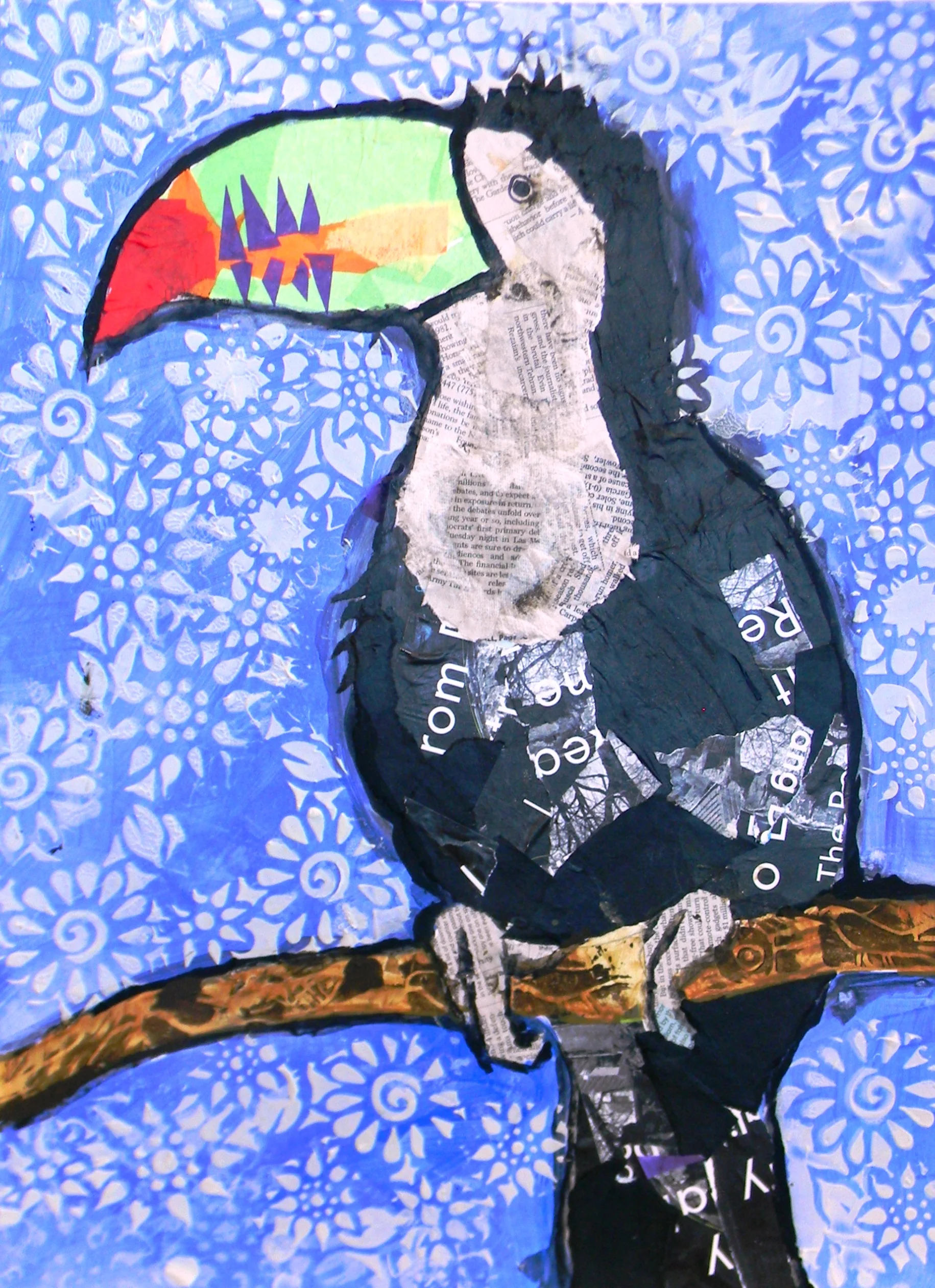 Newspaper Toucan