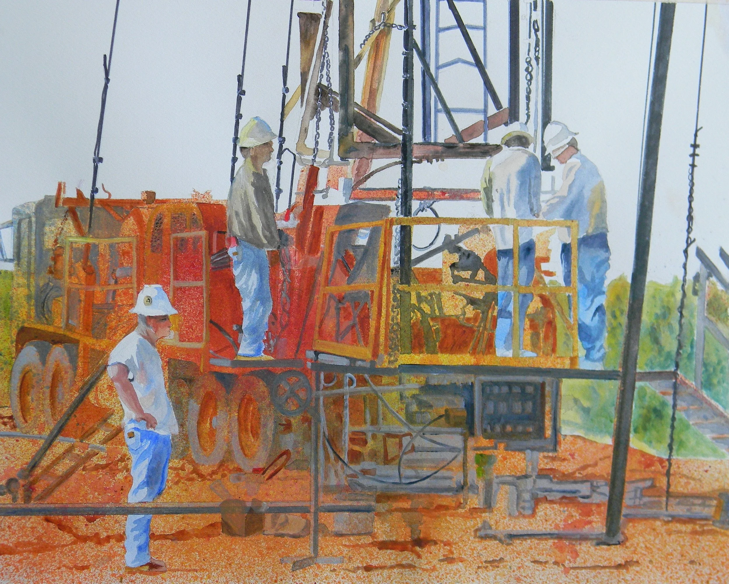 Texas Oil Rig