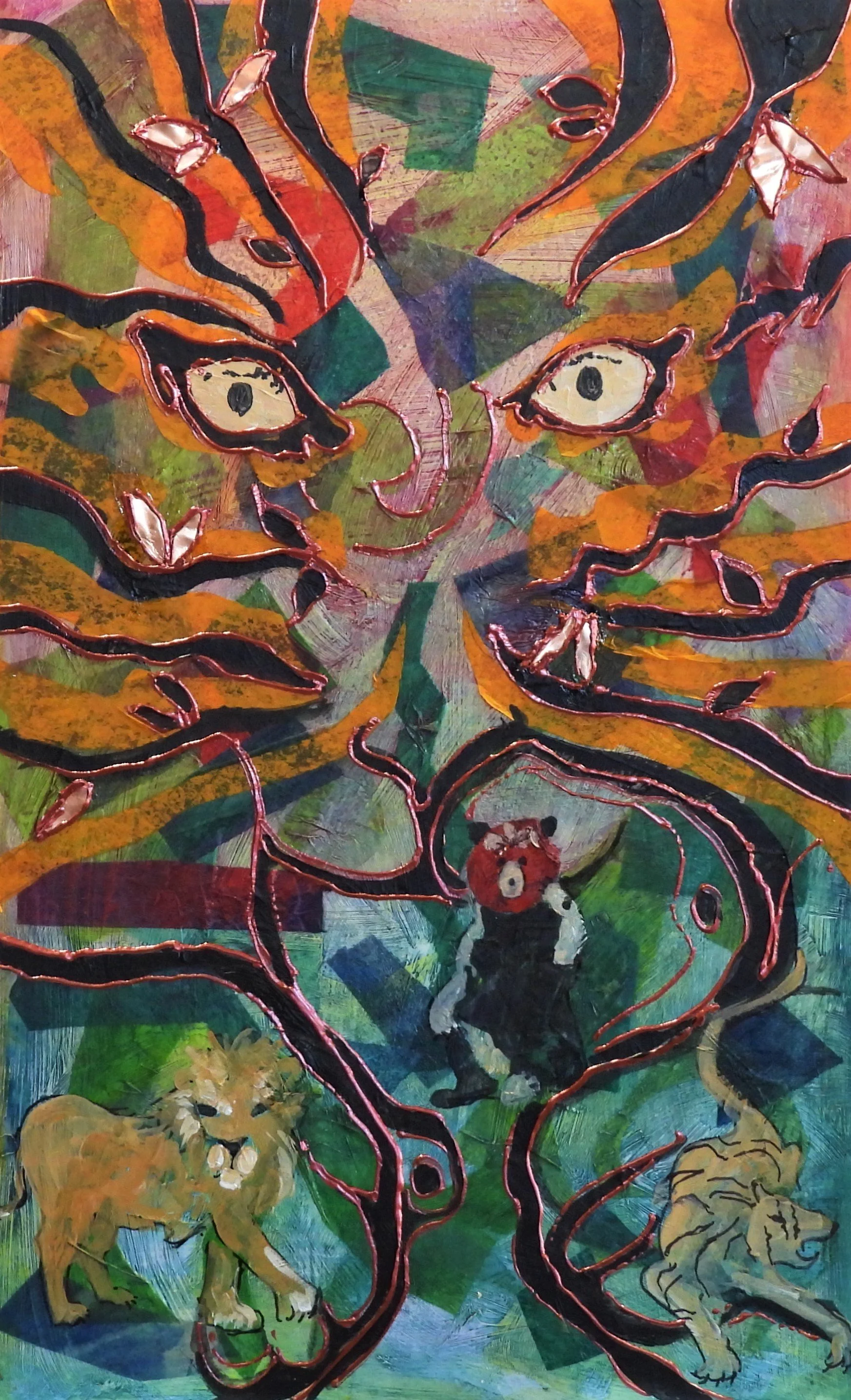 Lions and Tigers and Bears, Oh My! — Artwork of Tricia Poulos Leonard