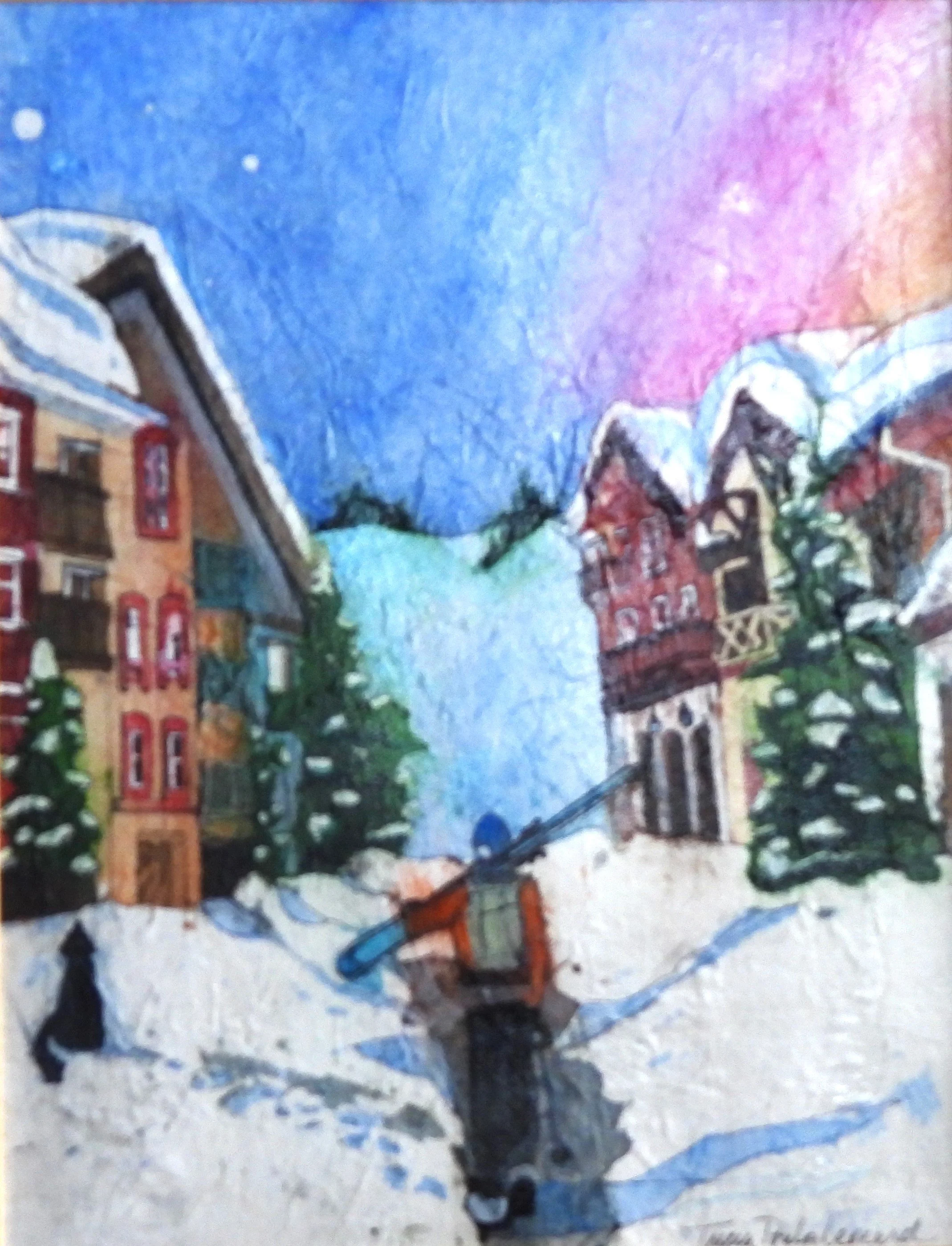 MORE PAINTINGS INSPIRED BY SNOW