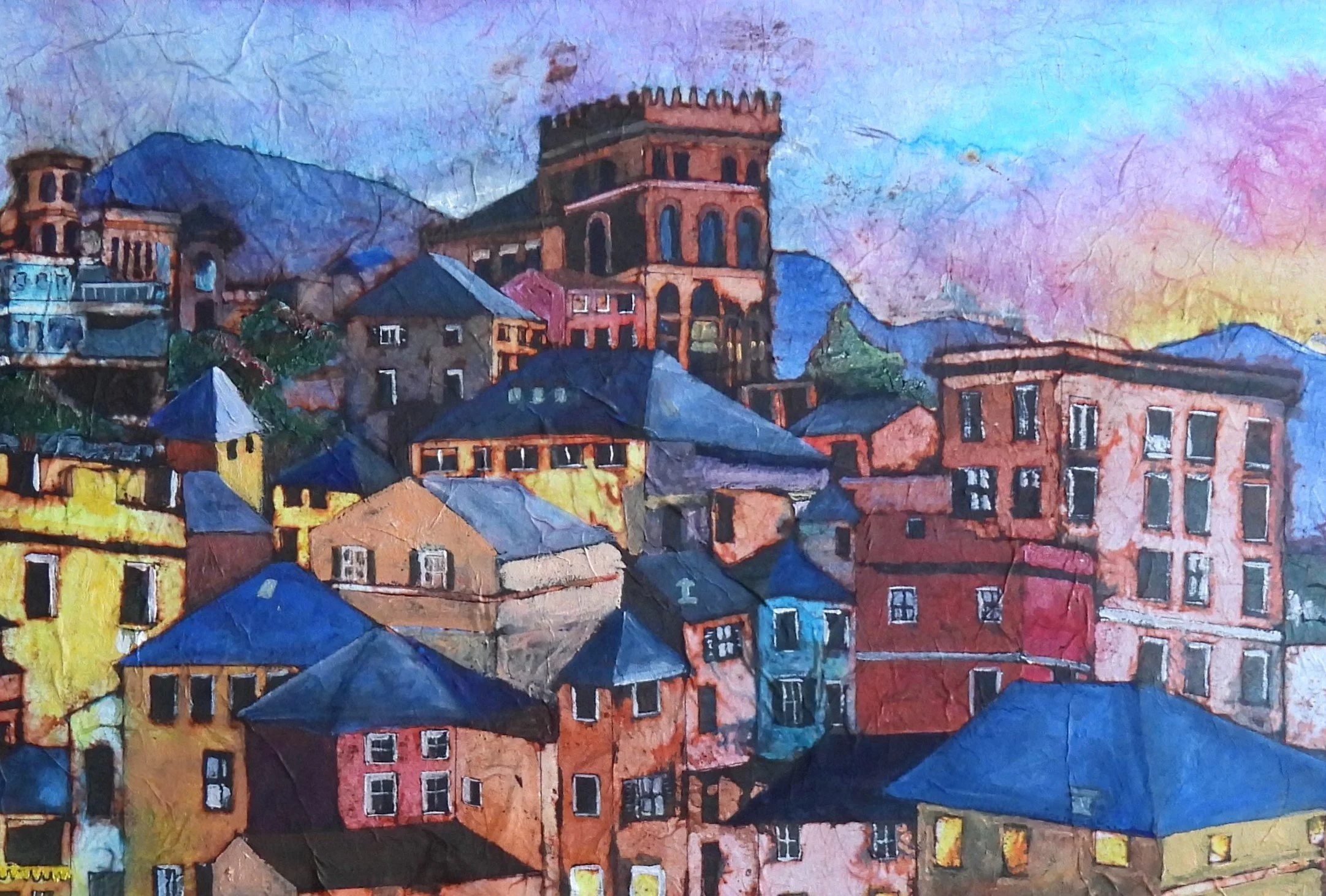 Genoa Village at Dawn.JPG