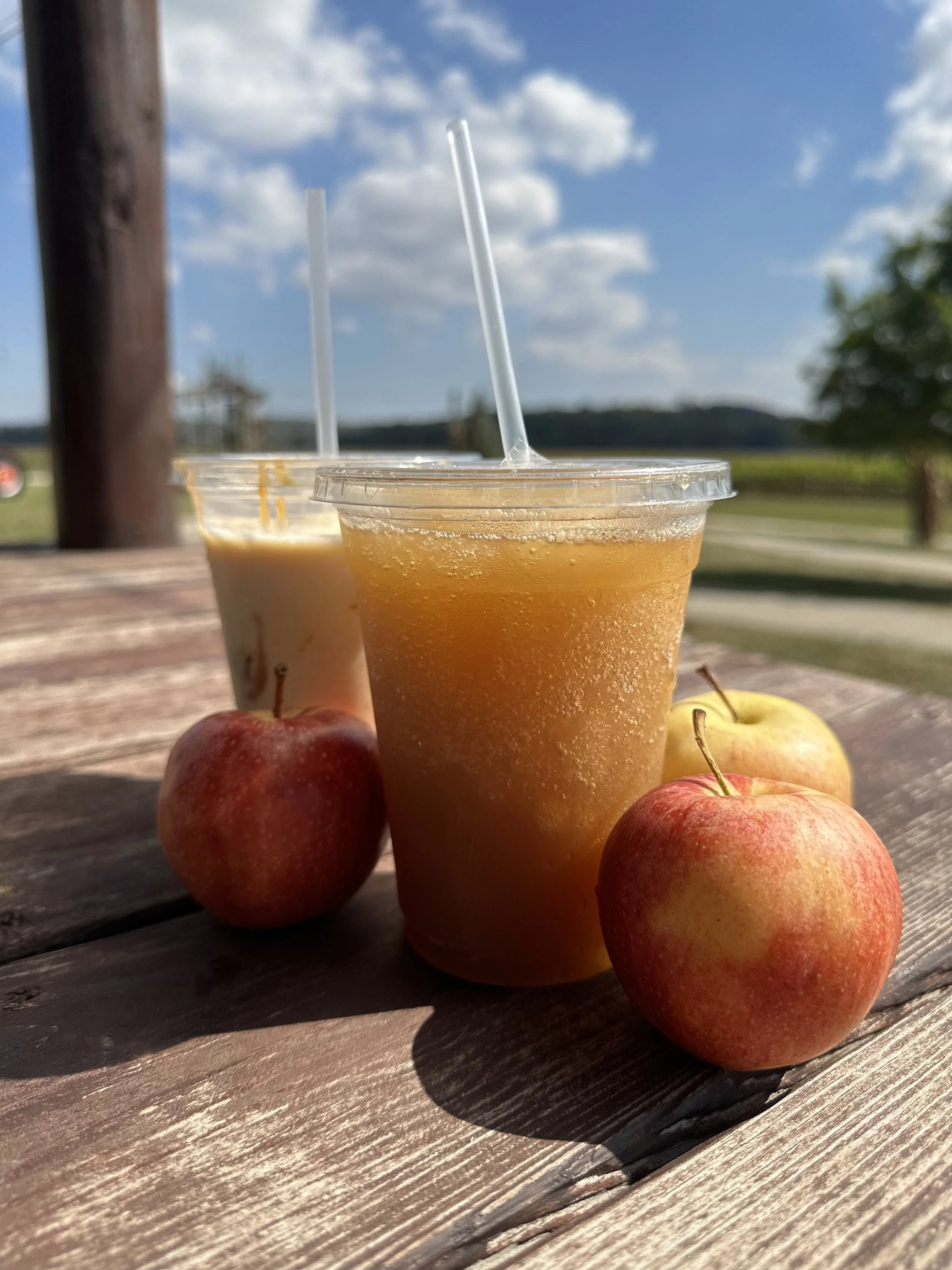 apple cider at lark ranch