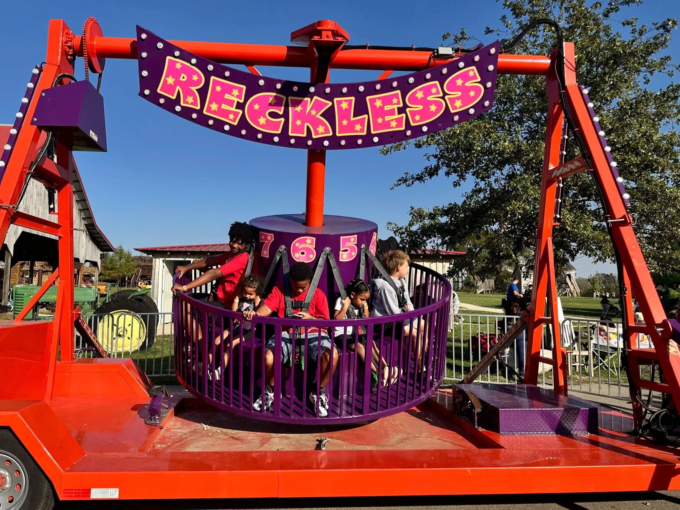 reckless ride at Lark Ranch