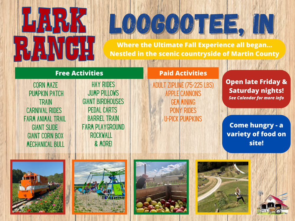 Lark Ranch Train Rides Lark Ranch — Lark Ranch Attractions