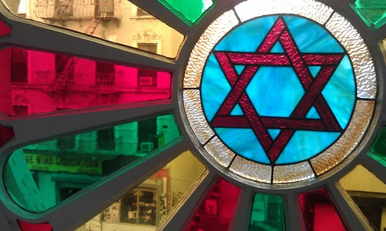 Stained Glass Window | Stanton Street Shul | LESJC
