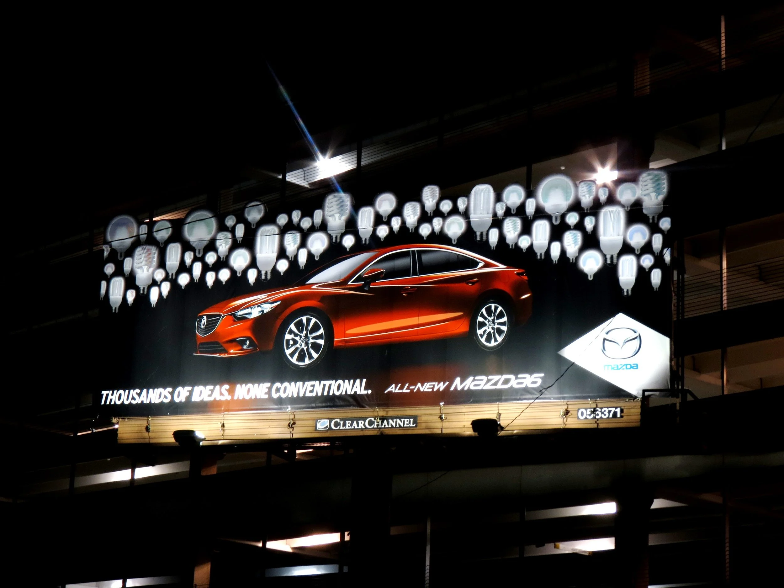 Mazda6 Georgia Tech OOH Spectacular