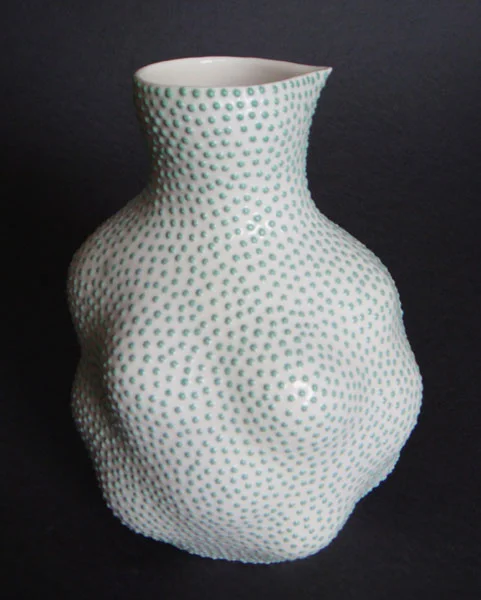 Large Sake jug green