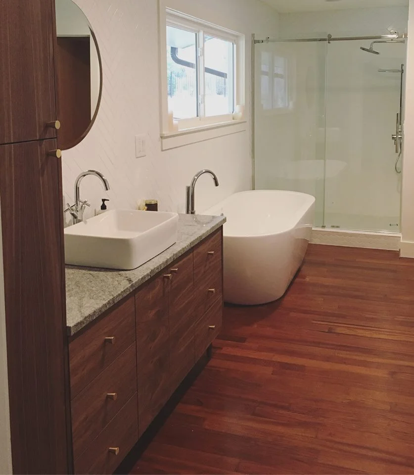 Bathroom Cabinetry by Sunnyside Millwork