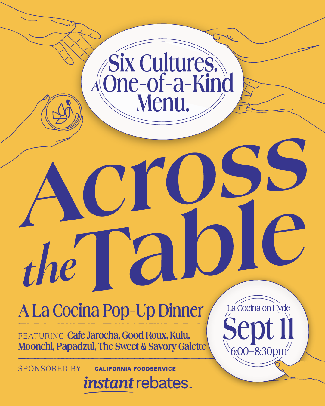 Across the Table - La Cocina Pop-Up Dinner