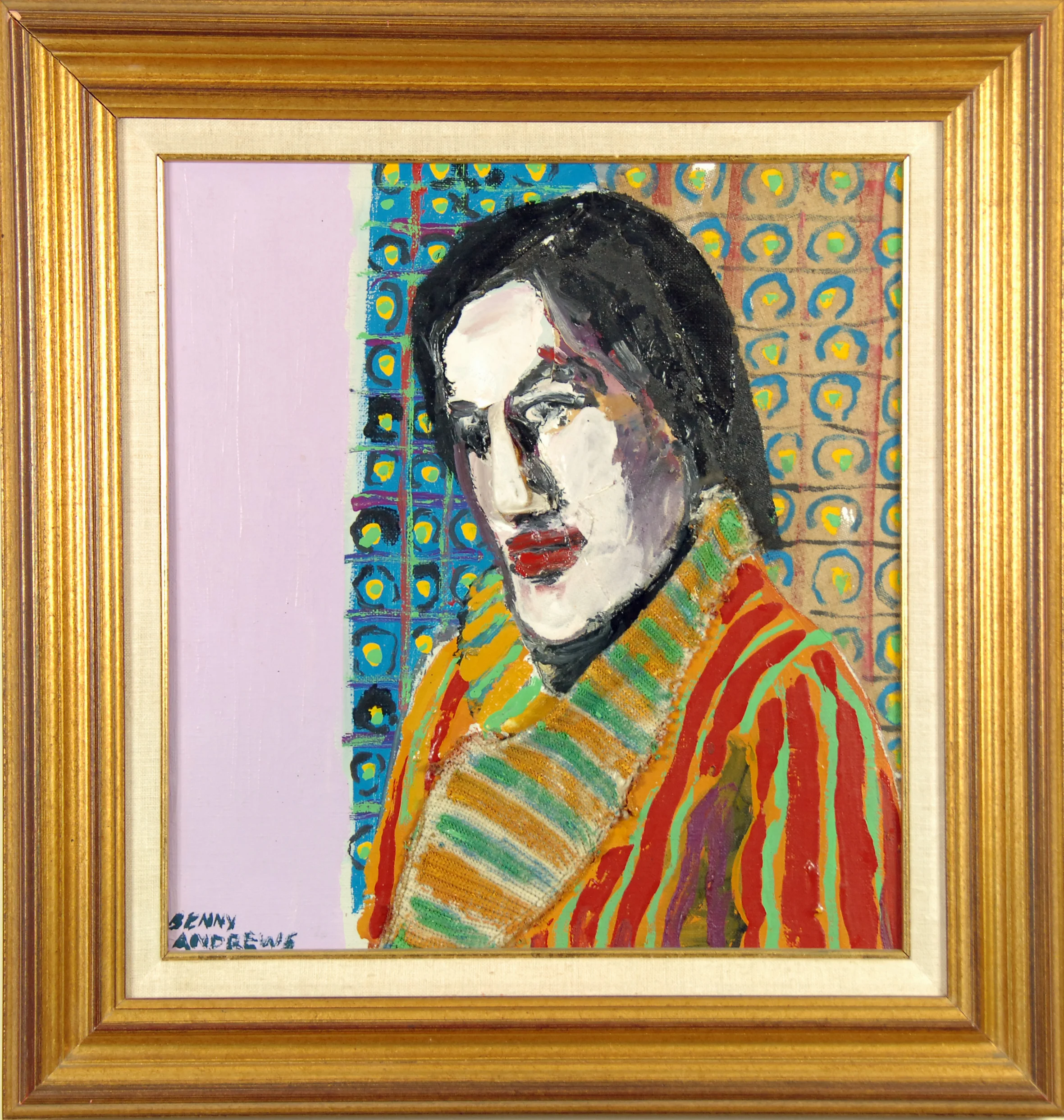 Benny Andrews, Mary, 1985, Price Upon Request