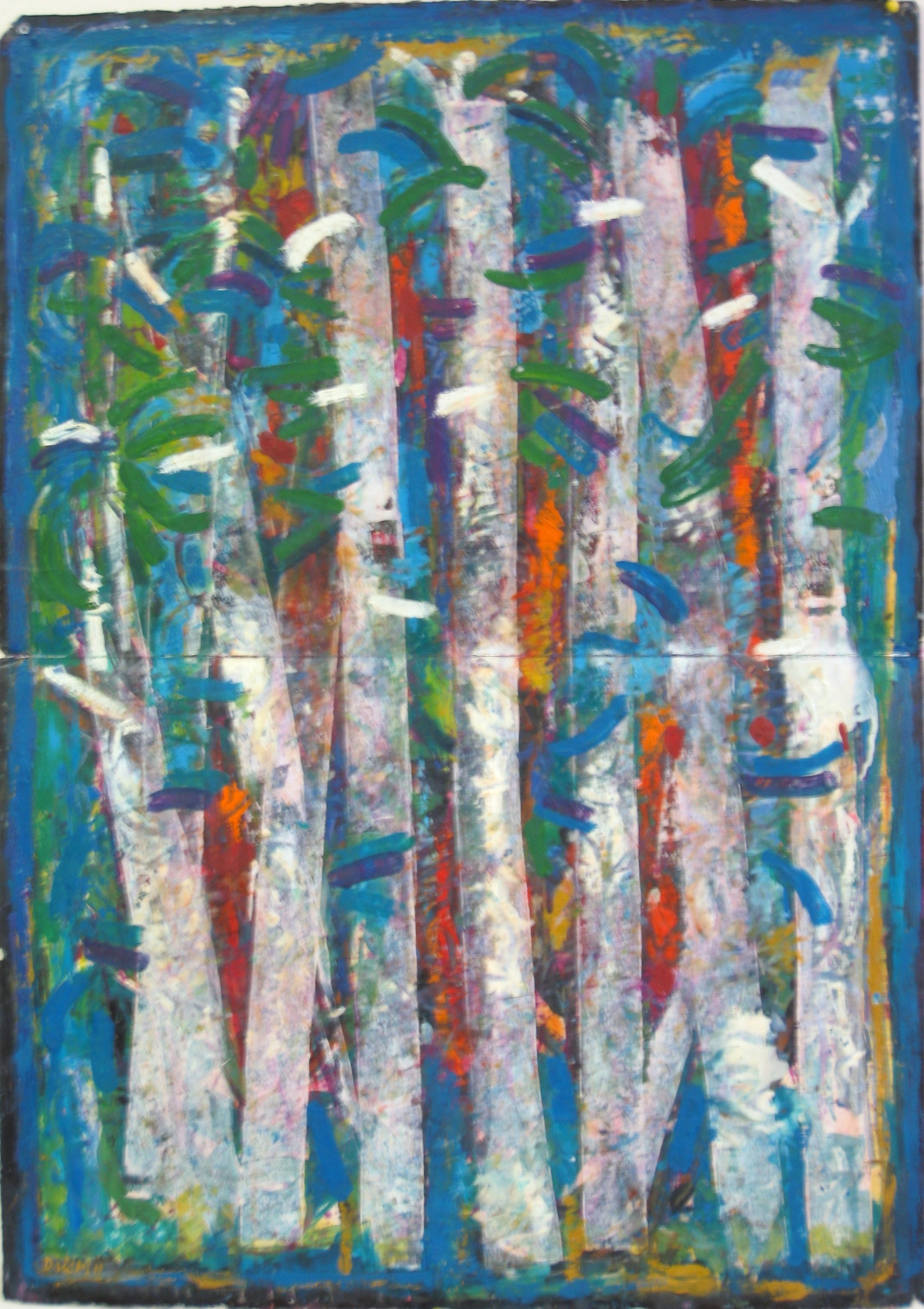 David Driskell, Tall Trees, Gentle Forest, 1994