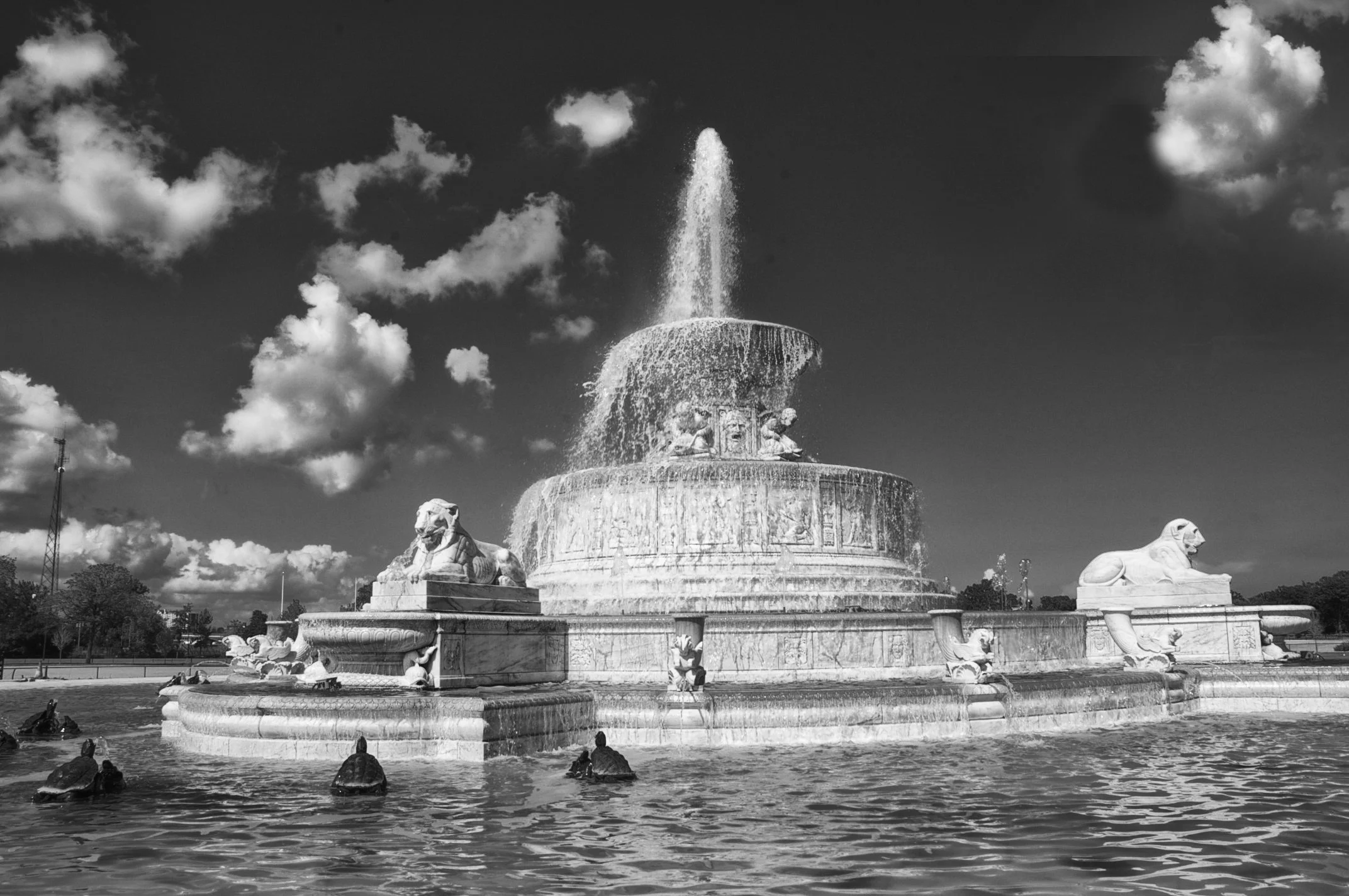 Bill Sanders, Scott Fountain, 2009