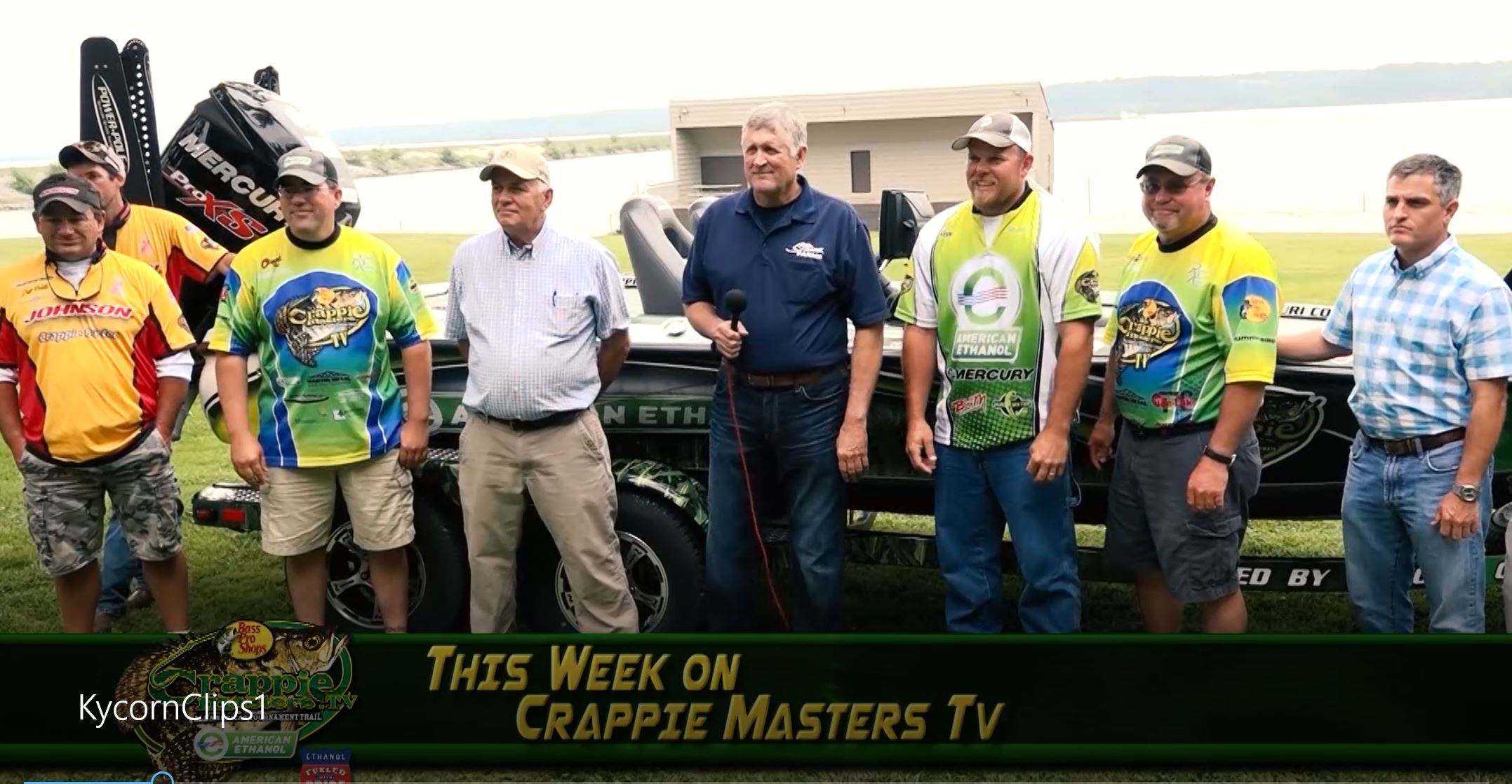 KyCorn leaders participated in a Crappie Masters media event.&nbsp;