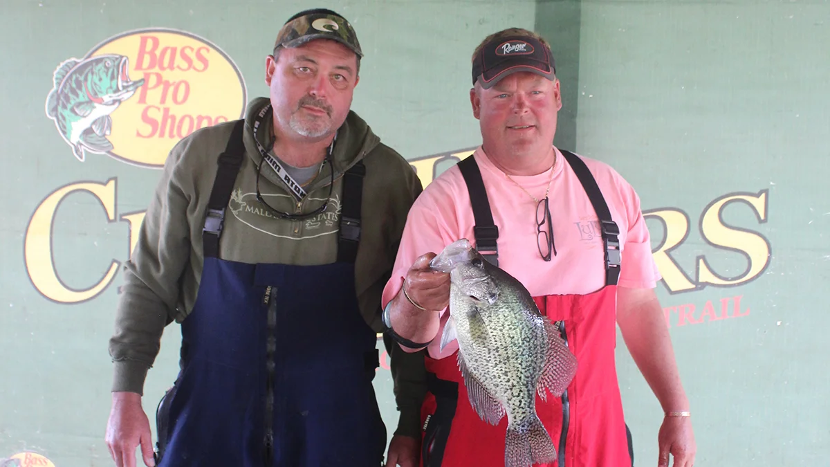 Big Fish of the tournament, a 2.58 dandy, was caught by the team of Monty McWilliams and David Davidson who stated that was the only quality fish they caught over the two tournament days. This one fish was worth $812.00. 