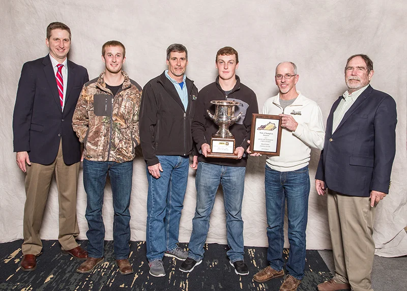 State Champion - Irrigated. Knott Farms, Daviess Co. AgriGold A6711VT2PRO 322.61 Bu/A