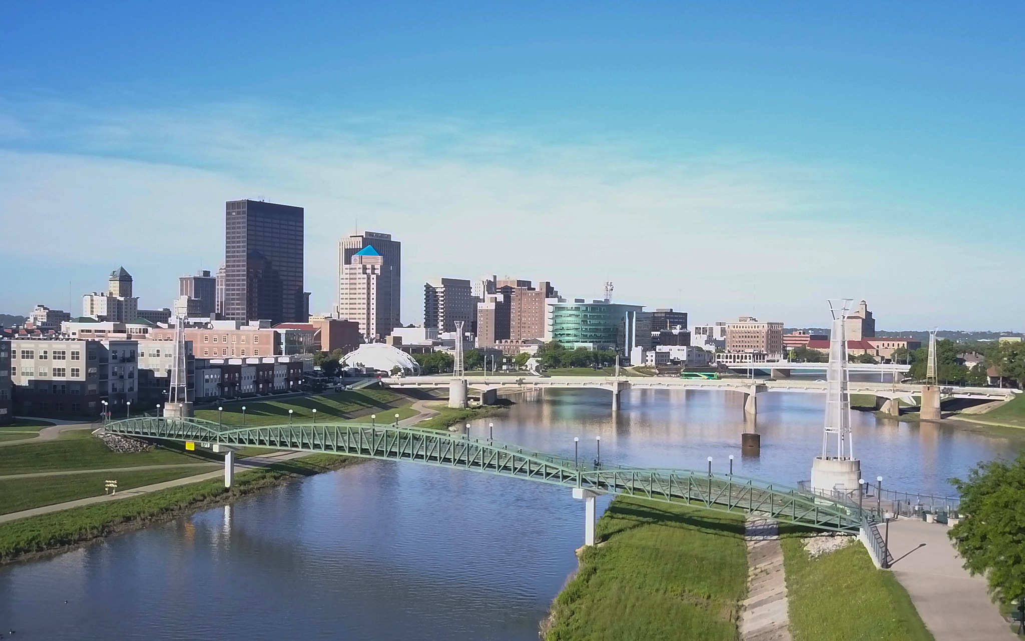 Dayton Ohio Skyline
