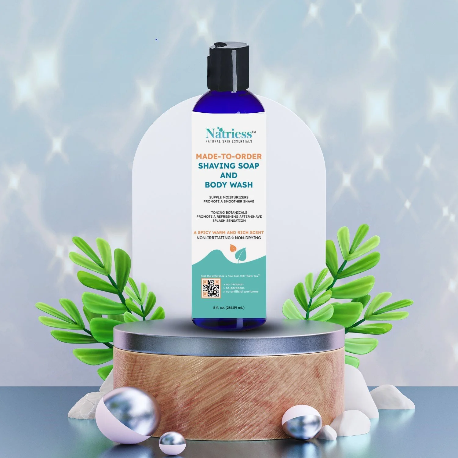 Made-To-Order Shaving Soap and Body Wash