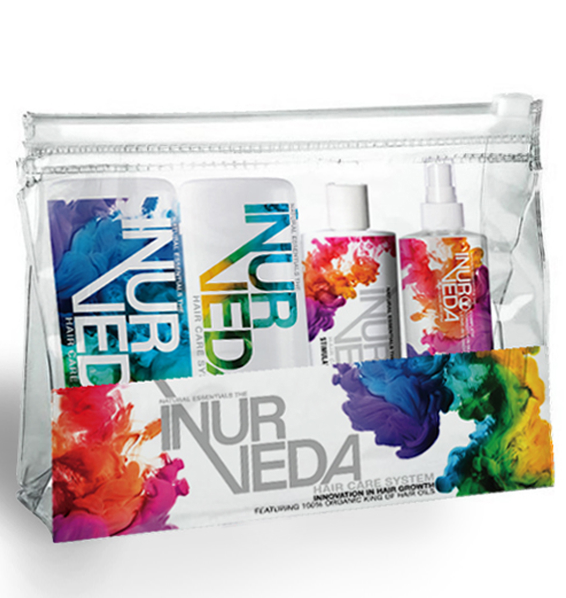 Natural Essentials The INURVEDA Hair Growth & Care System VATA COLLECTION SYSTEM STARTER KIT