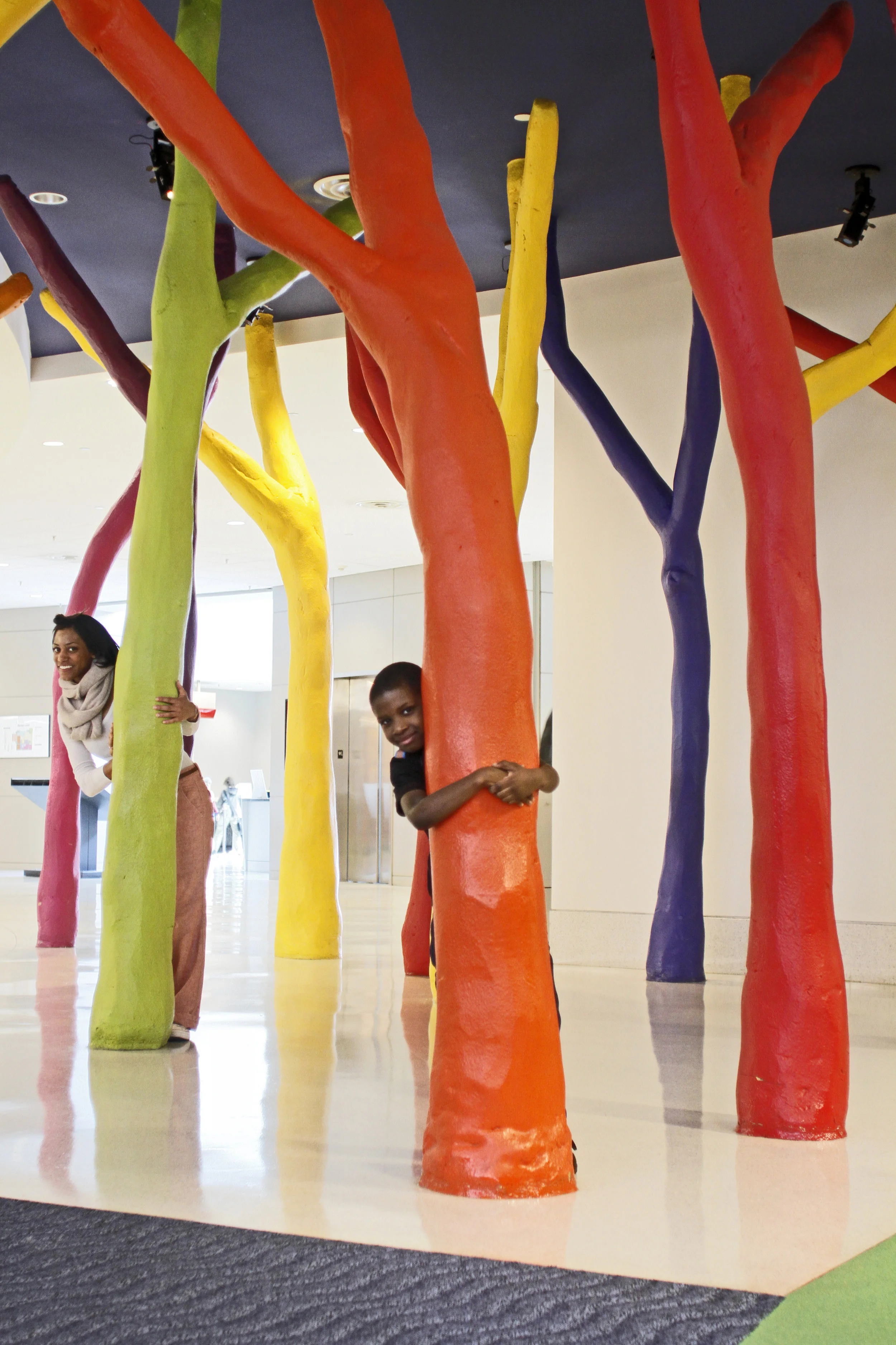 Children's Area Trees | Benjamin L. Hooks Central Library