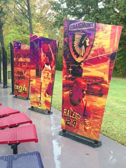 Basketball Court Panels | Pierotti Park