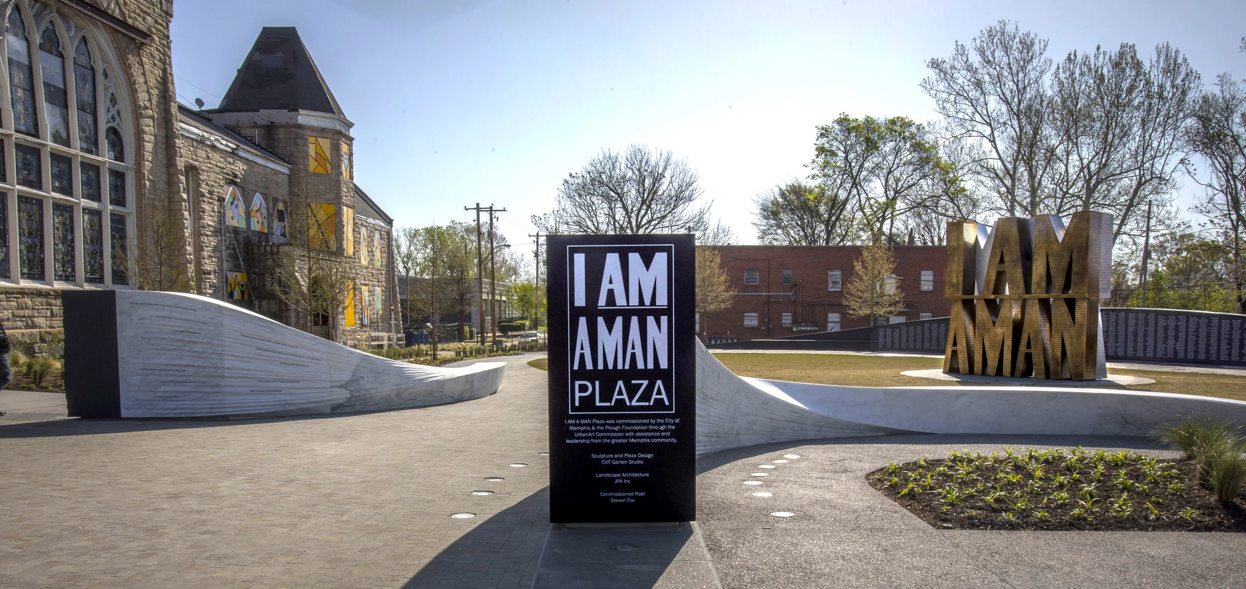 I AM A MAN Plaza