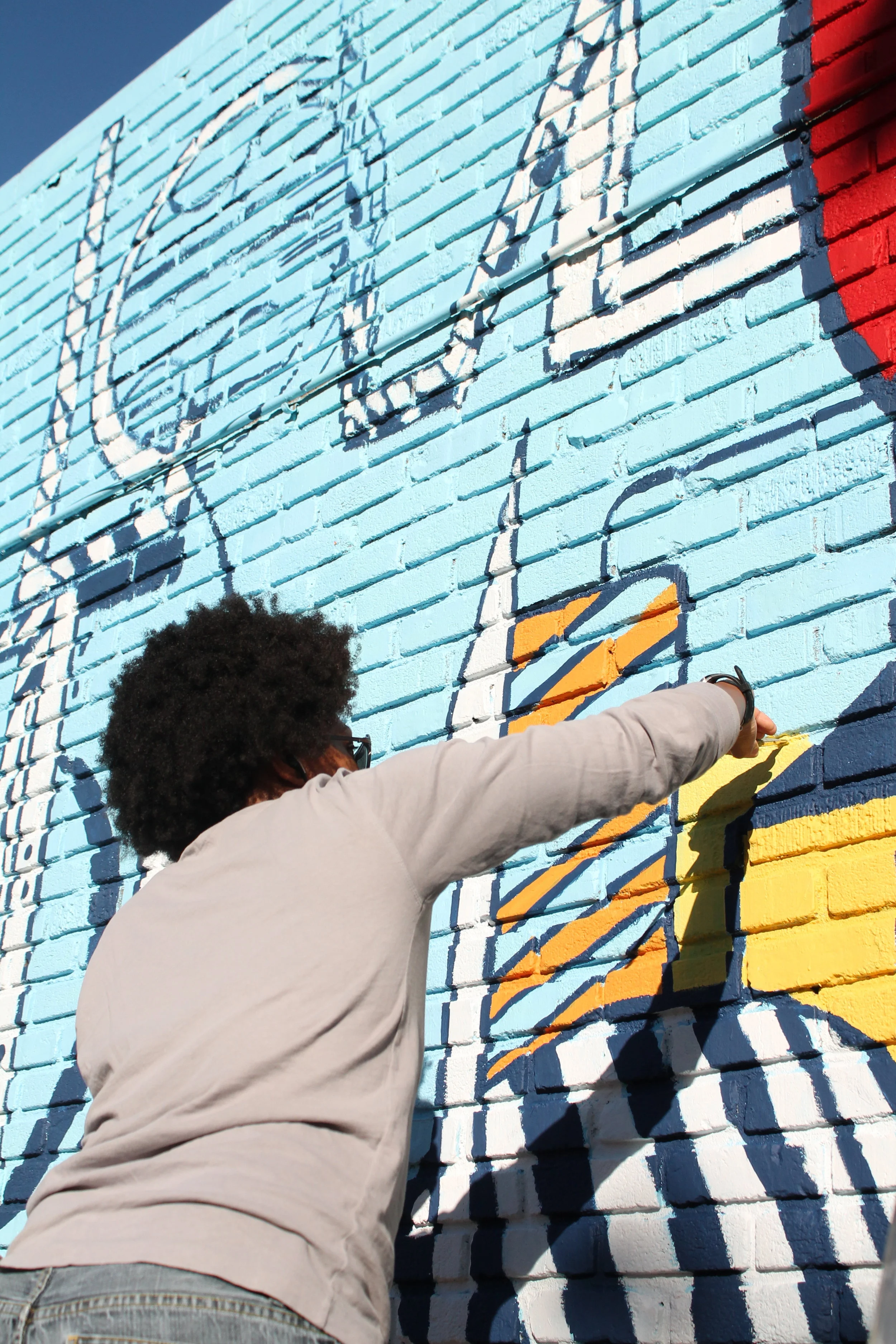 I Love Memphis Mural | Abstract Love