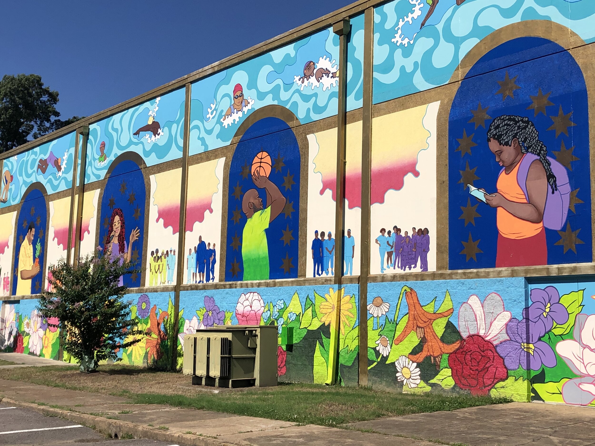 UAC - Bickford Community Center | District Mural Program - UrbanArt ...