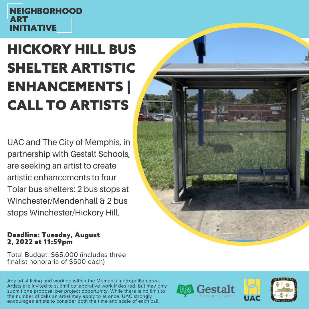 HICKORY HILL BUS SHELTER ARTISTIC ENHANCEMENTS  | CALL TO ARTISTS