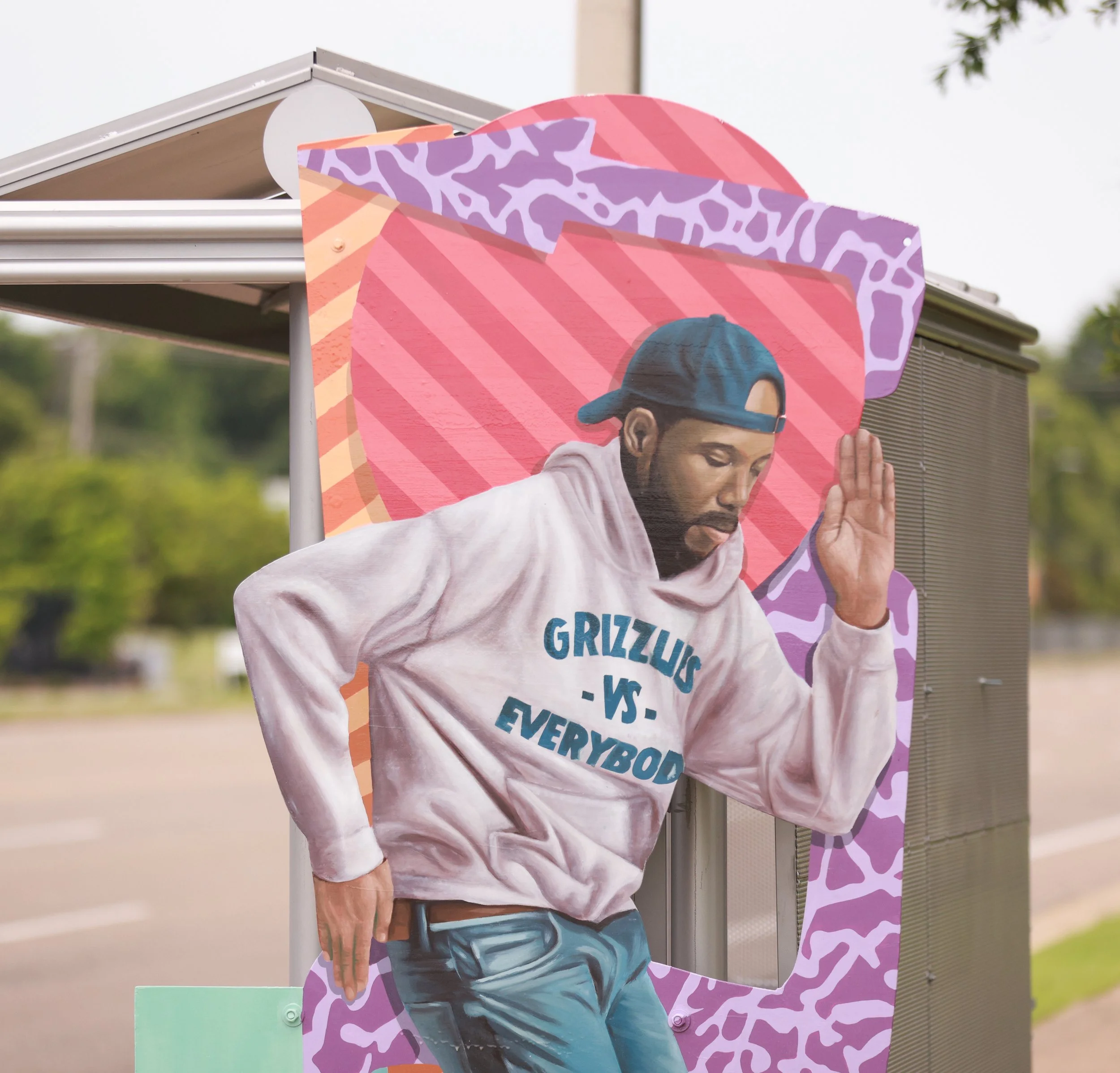 Hickory Hill Bus Shelter Artistic Enhancements | Neighborhood Art Initiative 
