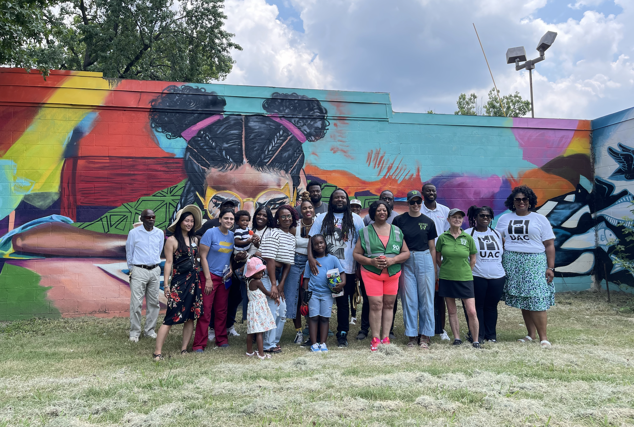 Mural Dedication at Gooch Park Celebrates "Slice 2.0 | We All Stars"