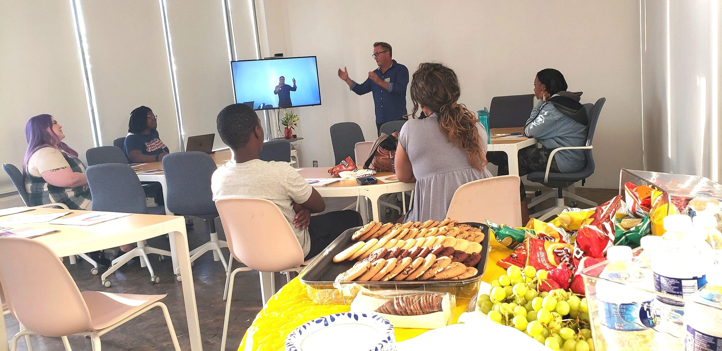 UAC Hosts "Brush Up on Healthcare" Paint &amp; Learn Workshop for Artists
