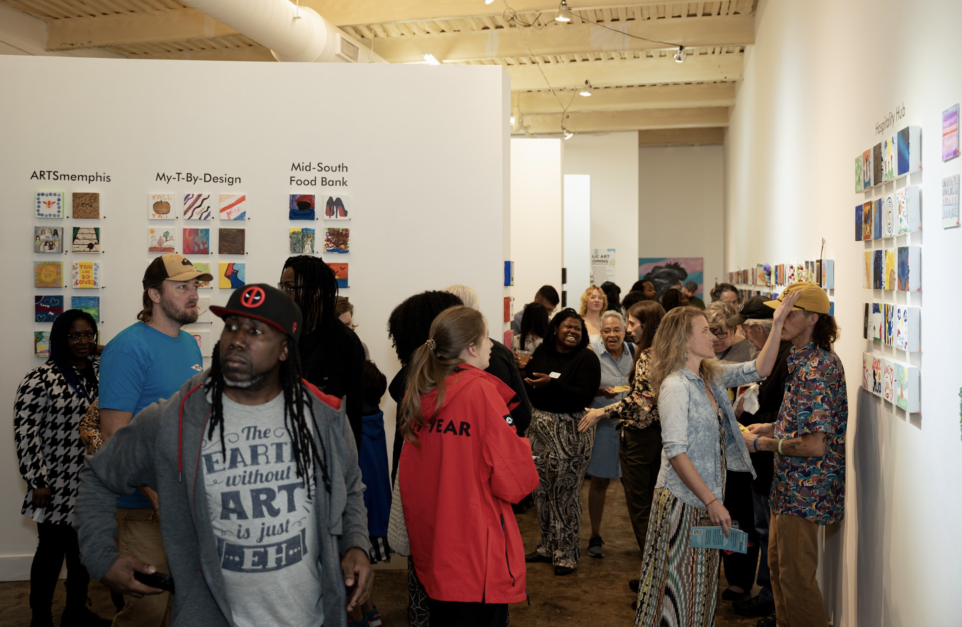 Canvas for a Cause Opening was a Warm Delight on a Stormy Night