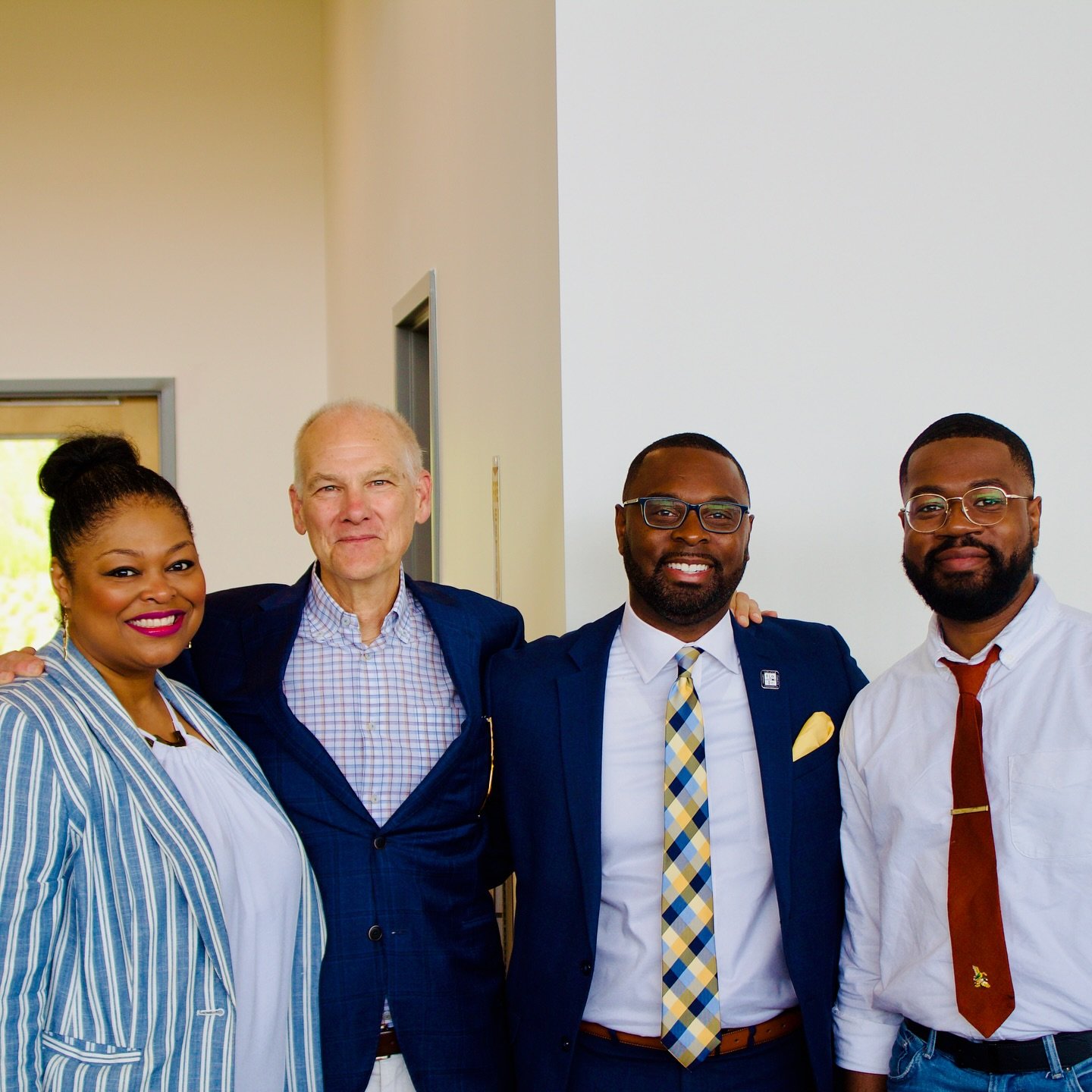 Yesterday on May 15th, community leaders and partners gathered around to celebrate the NEW Frayser Public Library Branch. 

At the library you will see art installations that are city funded and managed by UrbanArt Commission! As stated on a previous