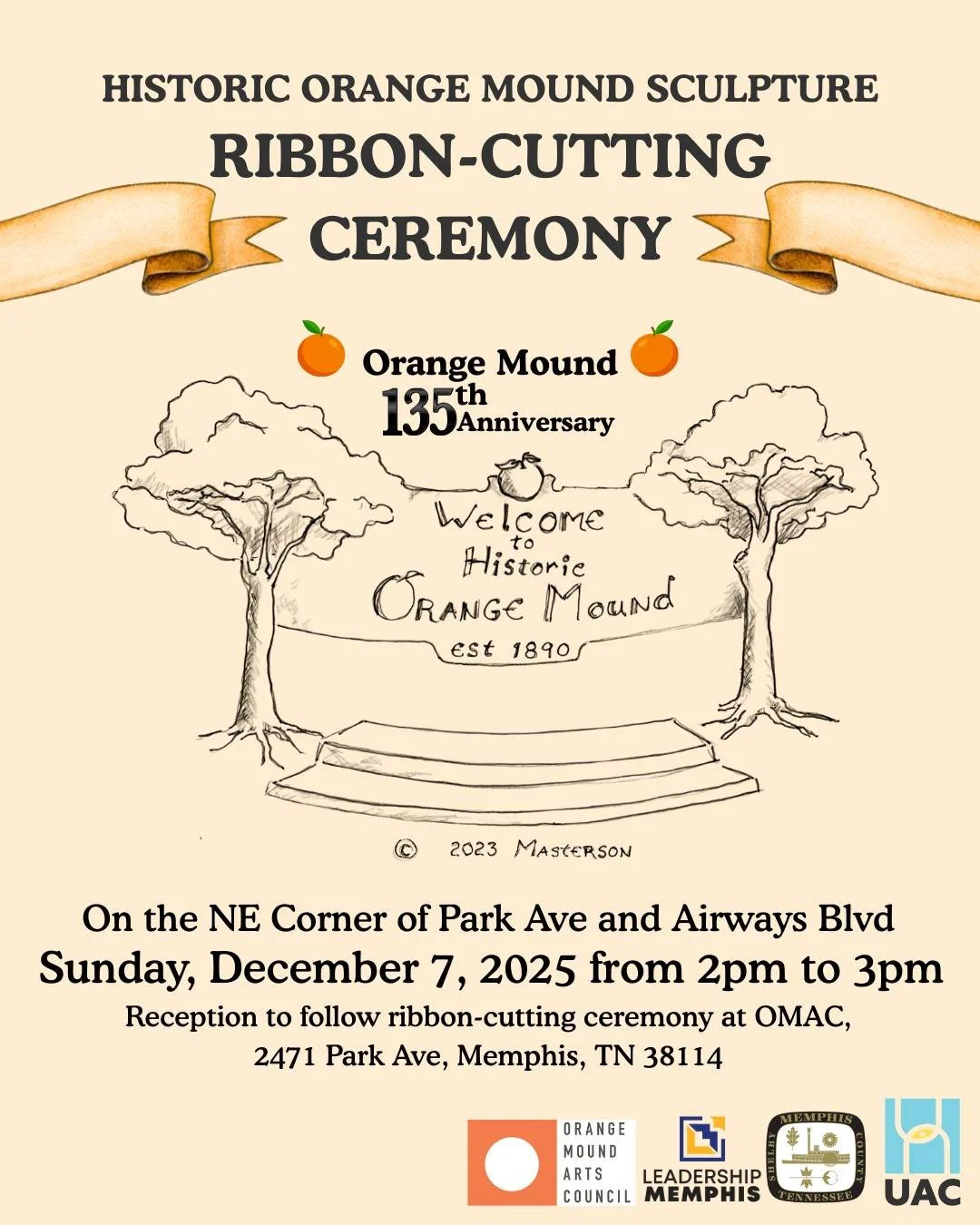 Join us in celebrating 125 years of Orange Mound! We&rsquo;re marking this milestone with a ribbon cutting for the new Orange Mound Neighborhood Marker &mdash; honoring the community&rsquo;s rich legacy and vibrant future. This project and dedication