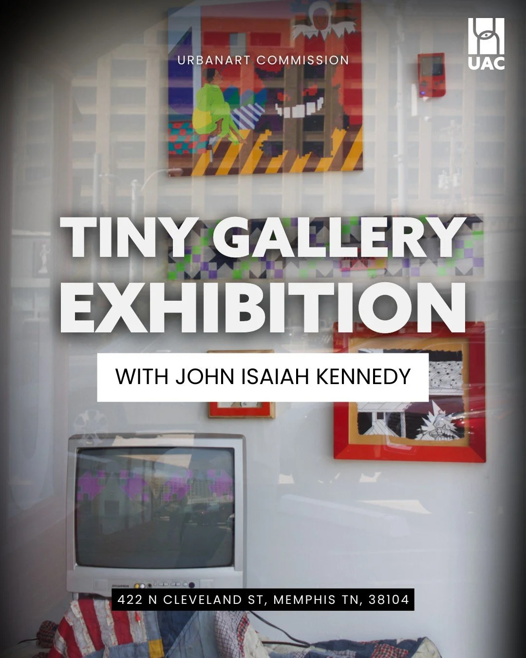 A heartfelt thank you to John Isaiah Kennedy for sharing Did I Save(d)? with us in the UAC Tiny Gallery. We are grateful for the passion, insight, and creativity you brought to this space. Until next time &mdash; thank you for making us see different