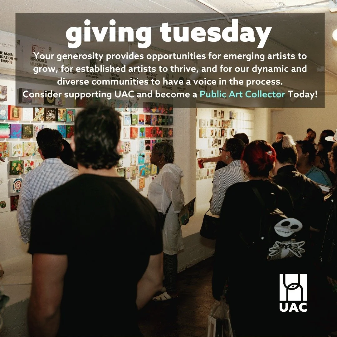 Today is Giving Tuesday, and $25 goes a long way at UrbanArt Commission.
With a one-time gift of $25, you help support free artist workshops, new public art projects, and creative opportunities across Memphis.

And if you really want to make a long t