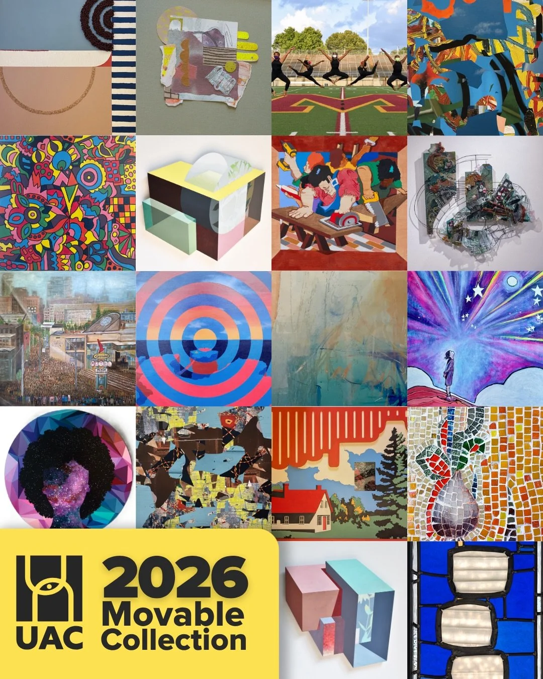 Celebrate with us! 
We&rsquo;re excited to welcome 18 new works from 15 local artists into the City of Memphis Movable Collection&mdash;a growing, publicly-owned collection showcased in City Hall, libraries, and community spaces across the city. From